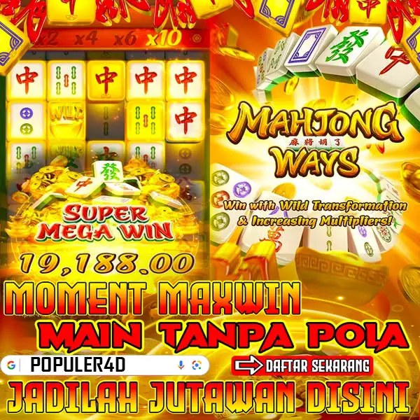 POPULER4D Masuk Resmi 2026 Aplikasi